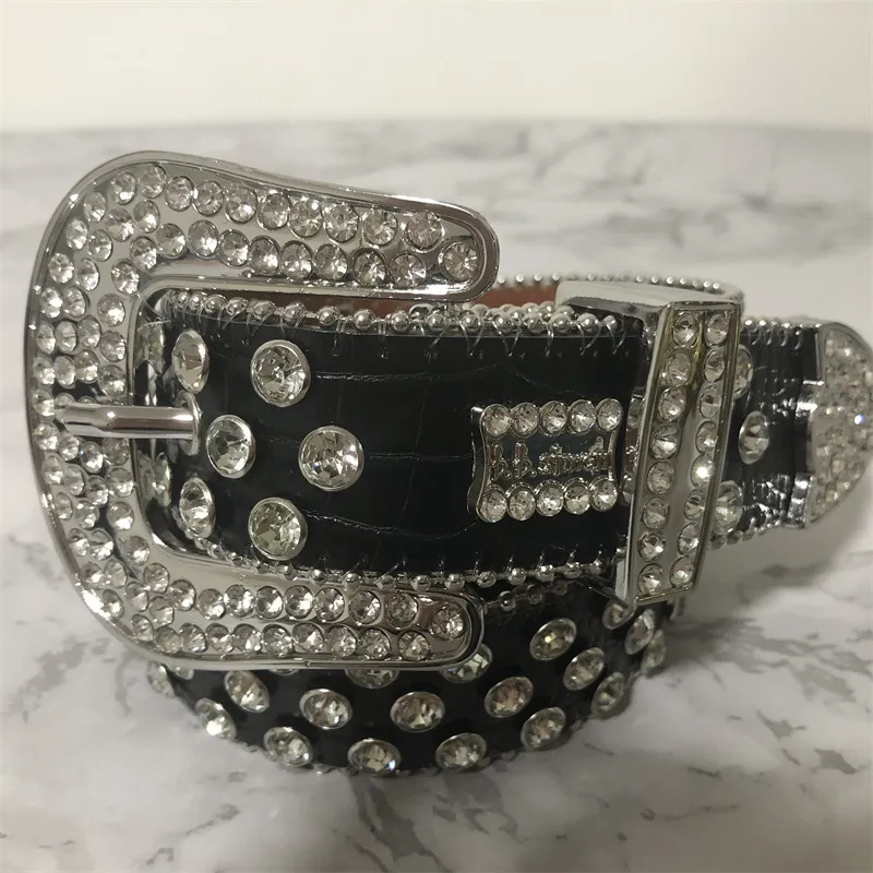 Bb Simon Belt With Rhinestone Belts For Men Save Big On Bulk Bling