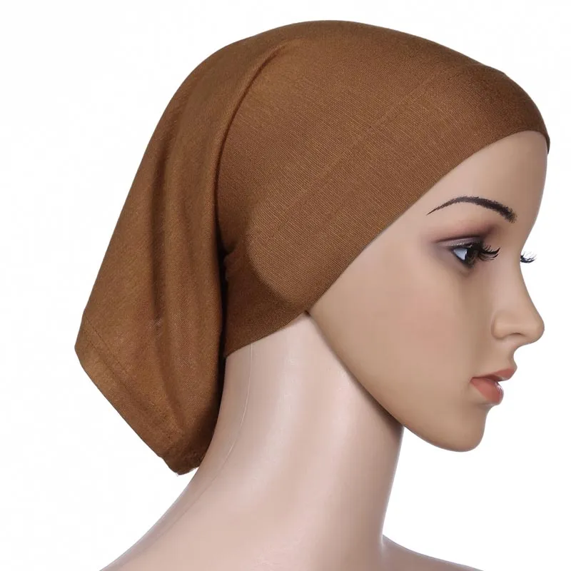 Nieuwe Moslim Vrouwen Hoofddoek Hijaabs Islamitische Sjaals Tulband Inner Underscarf Cap Hoofddoek Hijab Bone Motorkap Buis Mutsen Hoofddeksels