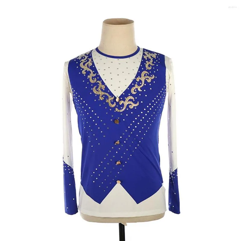 Desgaste De La Etapa Traje De Patinaje Artistico Personalizado Para Hombres Ropa De Rendimiento Hombres Top De 91 17 DHgate