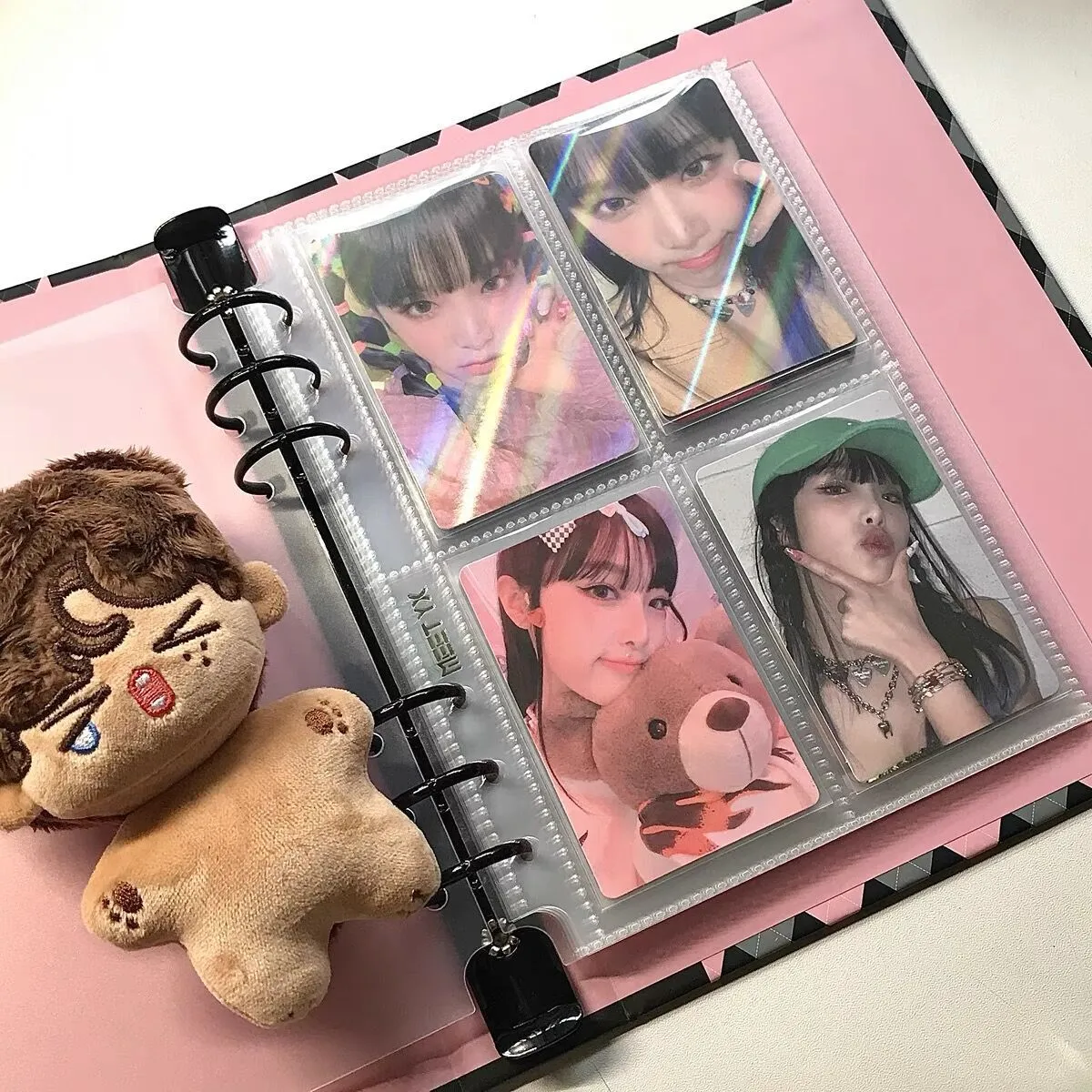 Wholesale MINKYS Retro Rhombus A5 Kpop Pocard Kpop Photocard