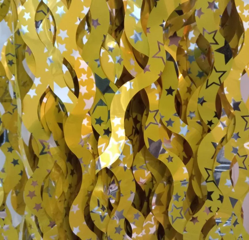 20 Stück Lila Lametta-Fransenvorhänge – 1x2 M, Glitzernd Für Party-Hintergründe (Geburtstag, Hochzeit, Silvester)