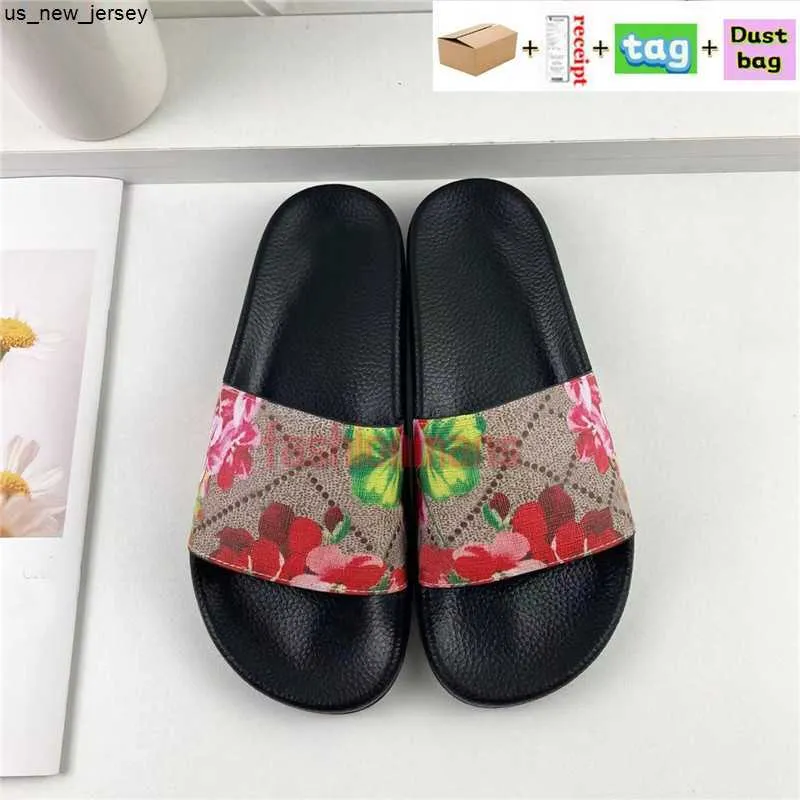 Hausschuhe, Hausschuhe, Herren, Designer-Slipper, Damen-Flats, florale Sandalen, Gummi-Slide, schwarzes Canvas, grüne Blumen, Flip-Flops, Strand-Slipper, Outdoor-Plattform, Su J230525