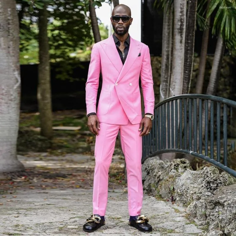 Completo top uomo rosa