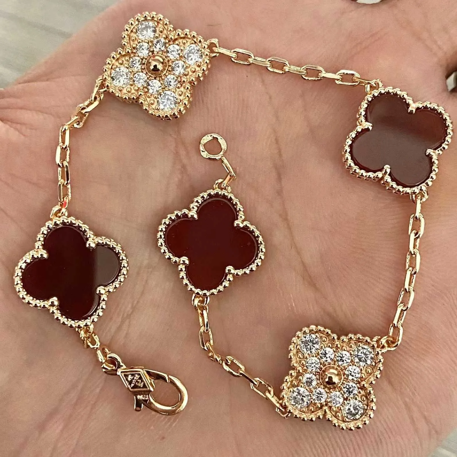 Designer clover hotsell bracelet