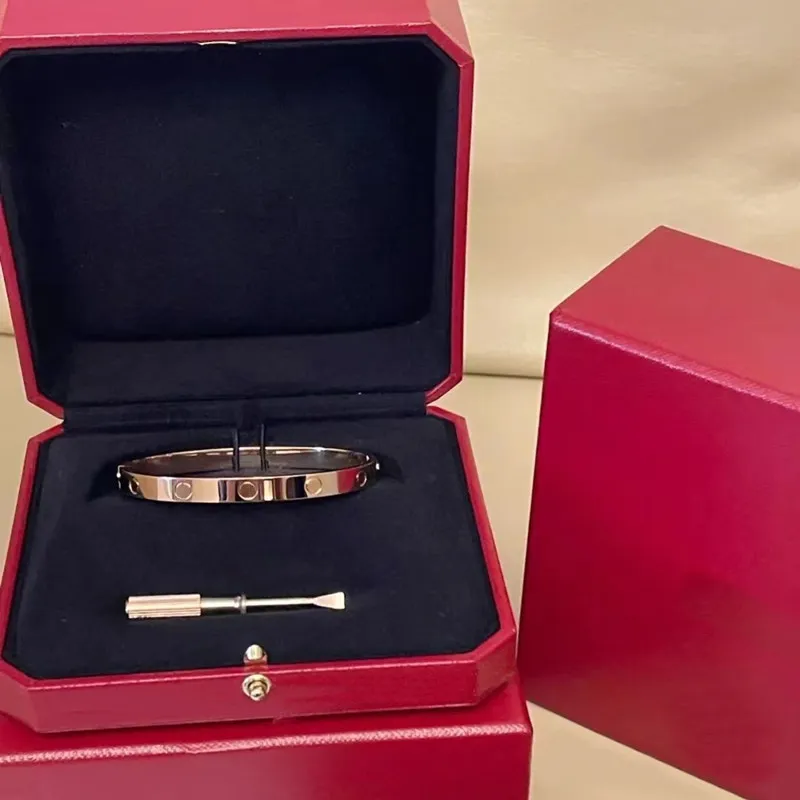 Дизайнерские браслеты браслеты дизайнер для женщин золотые ювелирные украшения для ногтей браслет розовой модный браслет золотой манжер вечеринок мужской и женский роскошный браслет мужчины Universal