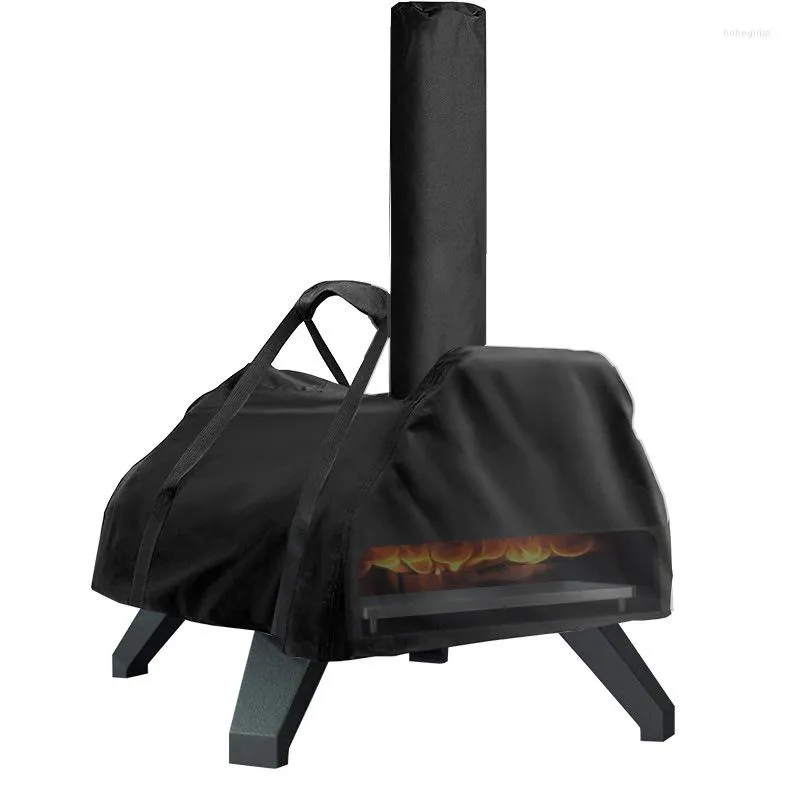 Verktyg Pizza Oven Cover för Ooni Koda 12 16 Portable 420d Oxford Fabric Watthet Dustproare Covers BBQ Tillbehör