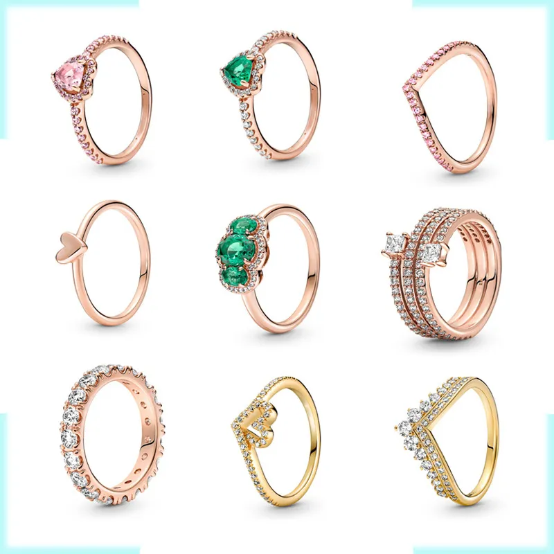 Pandora silver rings for women on sale