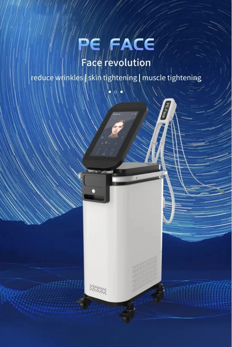 Non-invasive PE-Face Electromagnetic EMS Facial Muscle Stimulation RF V-line Face Lifting Skin Tightening Facial Sculpting Wrinkle Removal EMS Face Machine Pe-face electromagnetic facial lift sculpt ems face machine - Honkay ems face slimming instrument,ems face treatment,ems face lift machine,ems face lift device,ems face machine