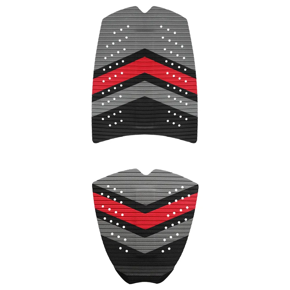 Nose Guard Surfing Traction Pad 2 Piece Premium EVA with Grip Surfboard Longboard Paddle Board Strong Glue Foot Skimboard Wakesurf 230524