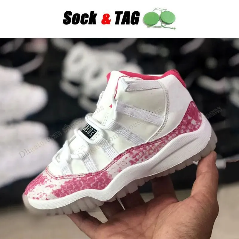 Pink snakeskin 11 kids top