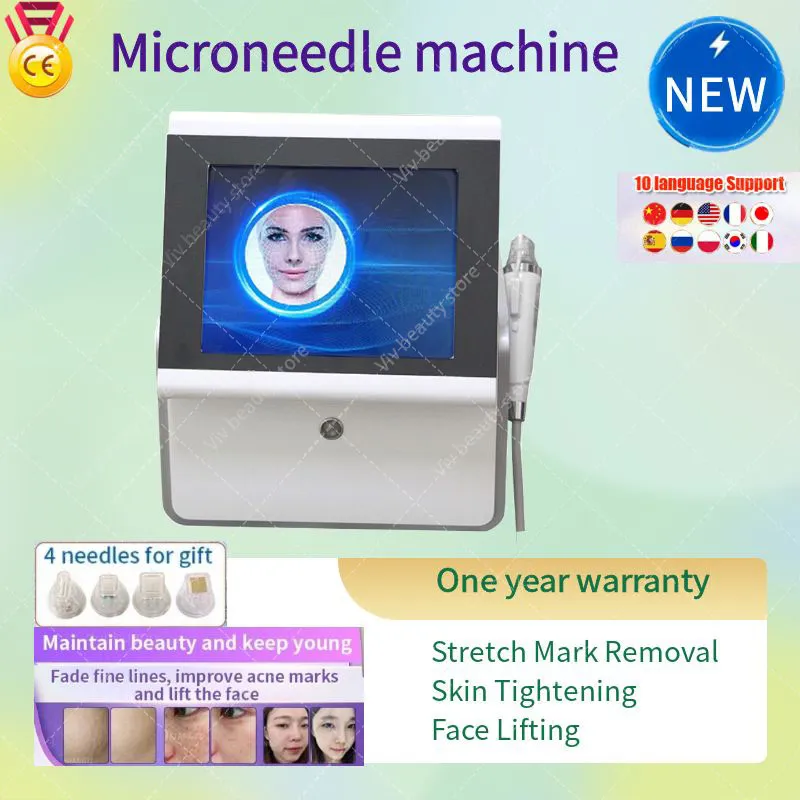 New Arrivals Radio Frequency Skin rejuvenation Microneedle Machine Fractional RF Beauty Machine anti Stretch marks