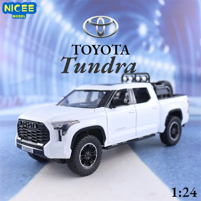 1:24 Toyota Tundra Pickup Geländewagen, Druckguss Metalllegierung,  Modellauto, Sound, Licht, Rückzug, Sammlung, Kinderspielzeug, Geschenke,  A591 Von 124,57 €