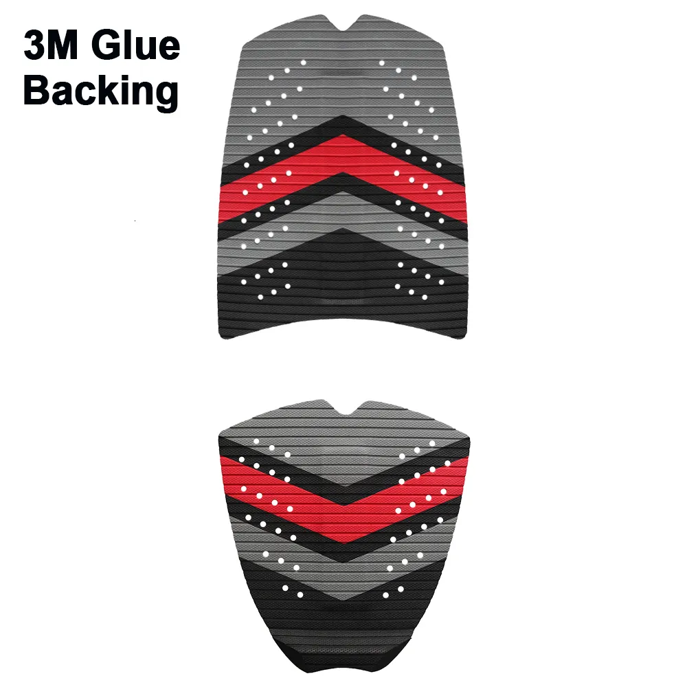 DHgate Premium EVA Surfing Traction Pad 2 Piece with Grip for Longboard Paddle Board Strong Glue Foot Skimboard Wakesurf Sports Outdoors