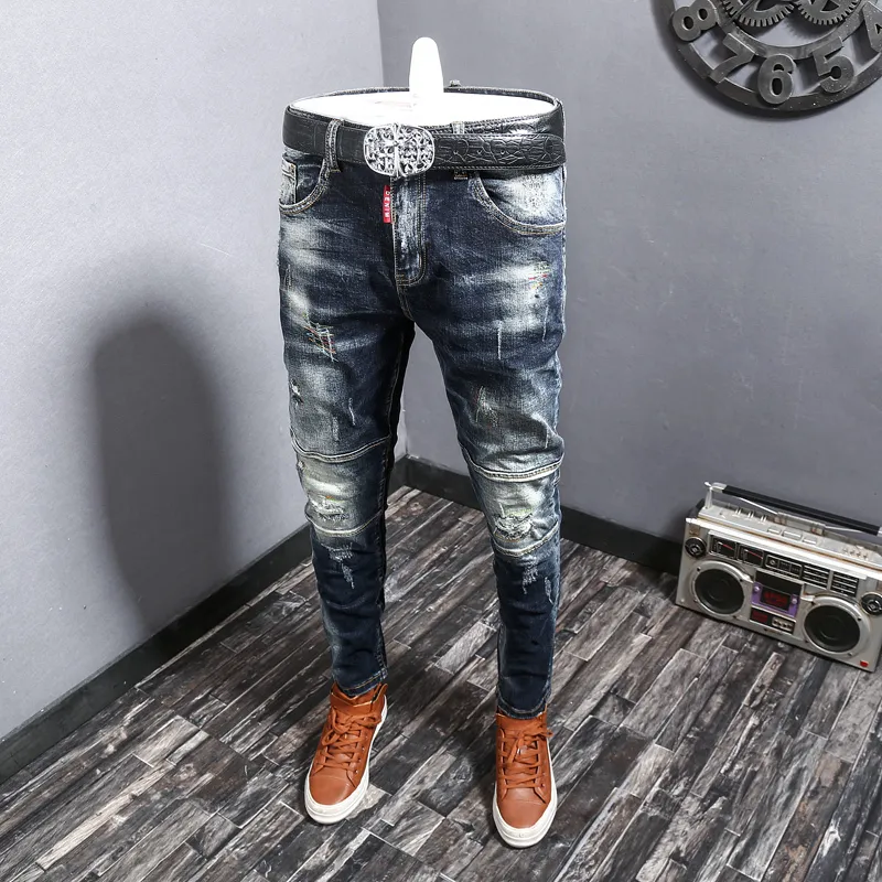Stylish Jeans Jeans Pant New Design 2019 Fashion Top Men's - Main Image