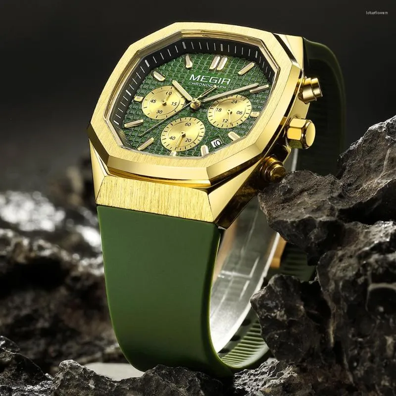 Megir military watch outlet