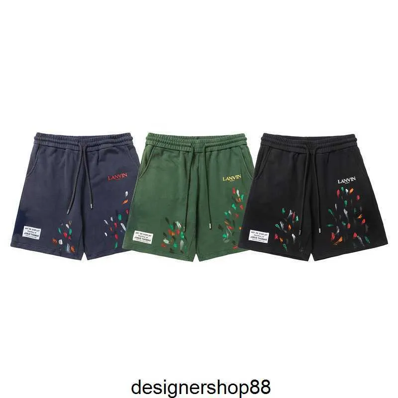 Lavins Designer Men's Shorts Letter Printing Casual Sports Speckle Color Dot Couple Unisex