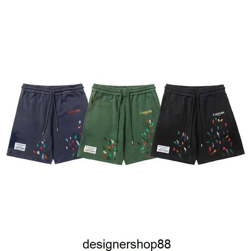 LAVINS Designers Shorts Men Letra Impressão de Sports Casual SPECKLE DOT Casal unissex