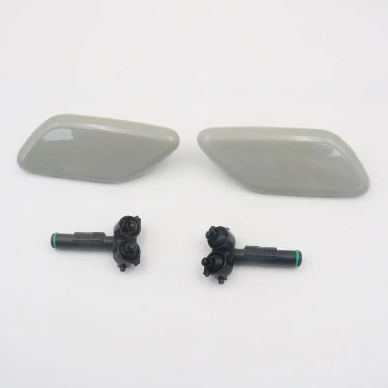Front Bumper Headlight Washer Cover Cap Head Lamp Nozzle Spray