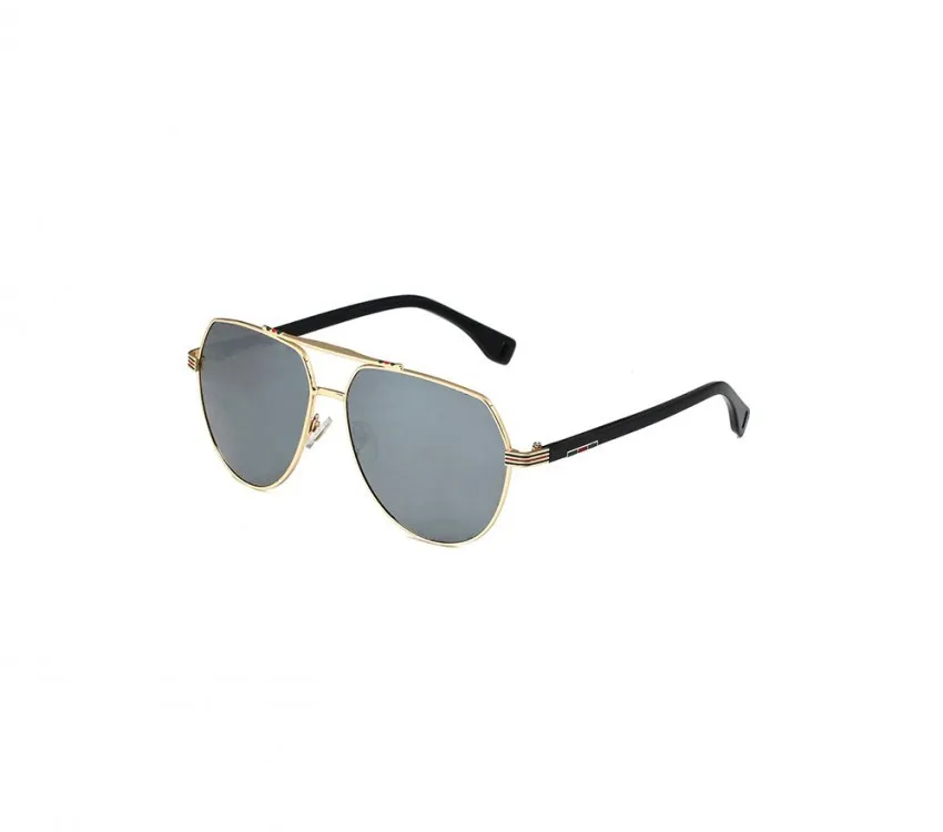 Gafas de sol Gafas de sol de ojo de gato de diseñador Gafas de sol para hombre Gafas de sol para mujer 105 Gafas de sol de metal Gafas de conducción con montura grande Gafas de protección UV Gafas de sol de lujo