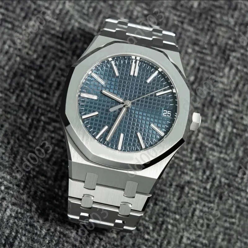 Mens royal designer watches automatic mechanical oak watch all dials work blue black reloj fashion vintage luxury watch waterproof screw plated gold silver xb01