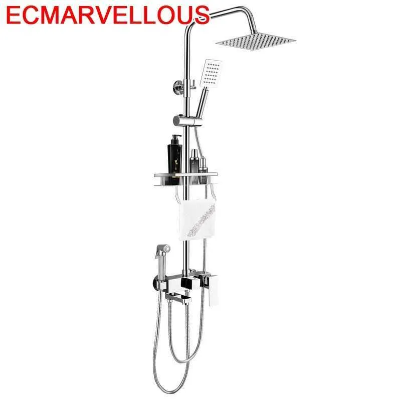 Bathroom chuveiro conjuntos de banheira dusche regendouche dolor Doccia ElectricA Regadera Conjunto de Choveiro Eletrico Ducha Chuveiro Sistema de chuveiro de banheiro G230525