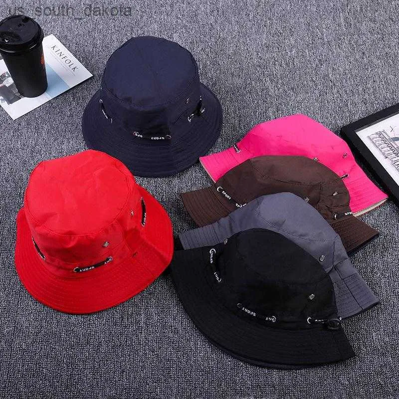 Wide Brim Hats Fashion Bucket Hat Men Women Unisex Cotton Bucket Hat Double Side Fishing Boonie Bush Cap Visor Sun Fisherman's Gorras L230523