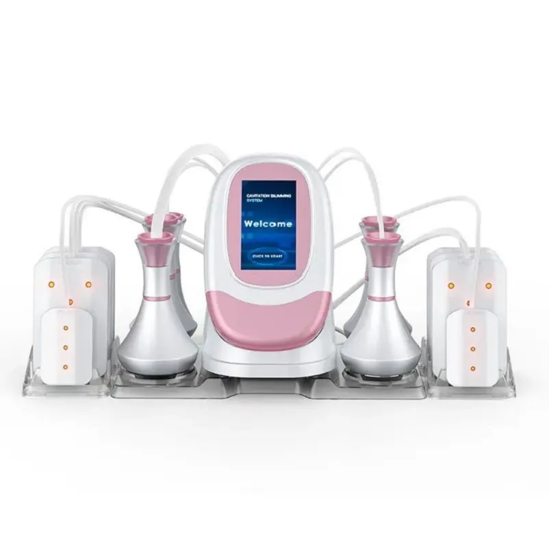 Multifunctional 6 in 1 80k ultrasonic cavitation system face lift slimming machine body slimming weight fat loss machine