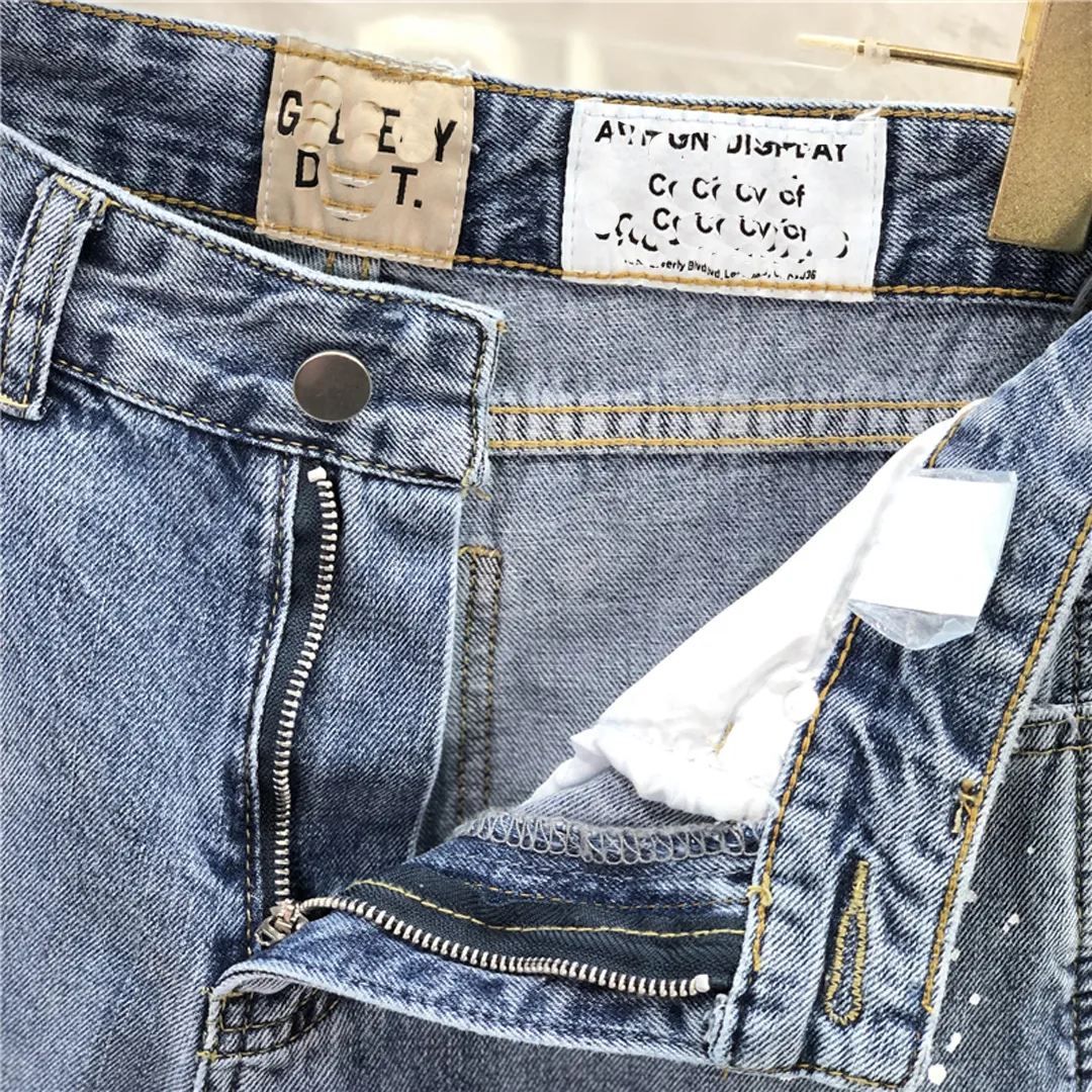 Jeans bianchi da uomo estivi, stile sottile, tendenza moda, ricamo, elastico, slim, gamba stretta, pantaloni casual (CFJPM006 Jeans bianchi da uomo estivi, stile sottile, tendenza moda, ricamo, elastico, slim, gamba stretta, pantaloni casual (CFJPM006