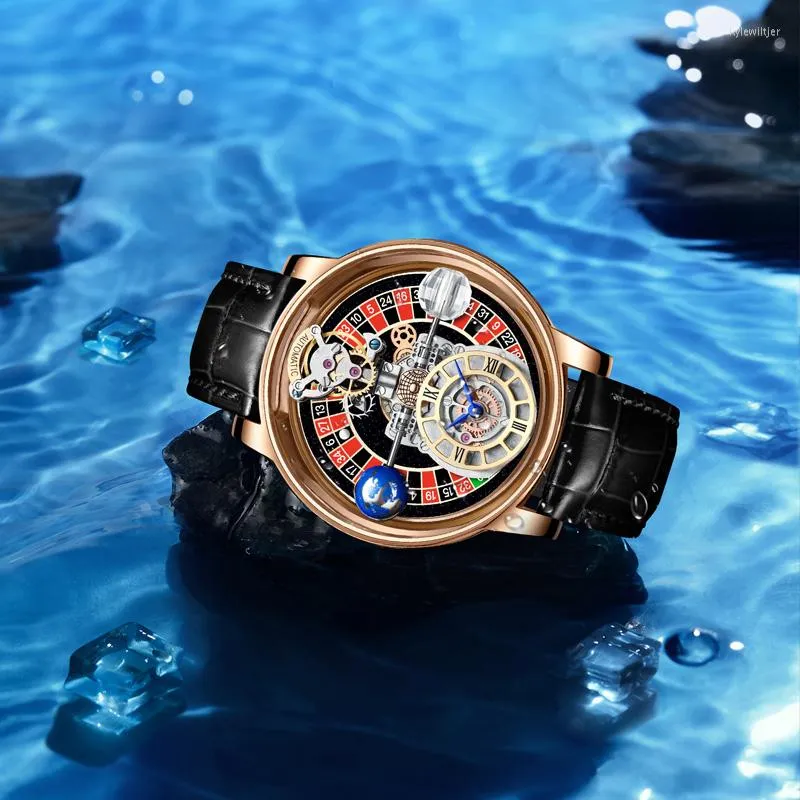 Jacob & Co. Casino Tourbillon 44 mm Watch in Black Dial