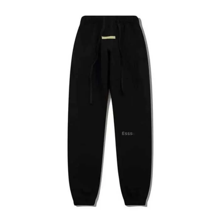 Pantaloni Tute Inverno Designer Warm Correct Edition Fear Letter of God Streetwear Pullover Maglione allentato riflettente Top one nu11