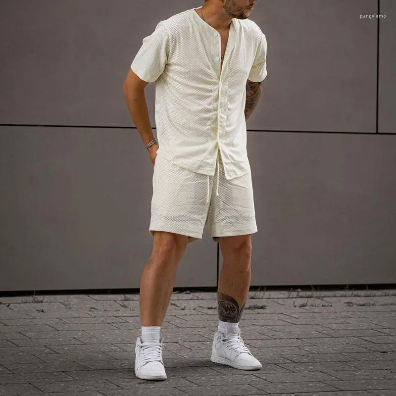Мужские свитера 2023 Summer Light Luxury Fashion Casual Sports Men Men Ship Forte Forting Shorts с короткими рукавами.