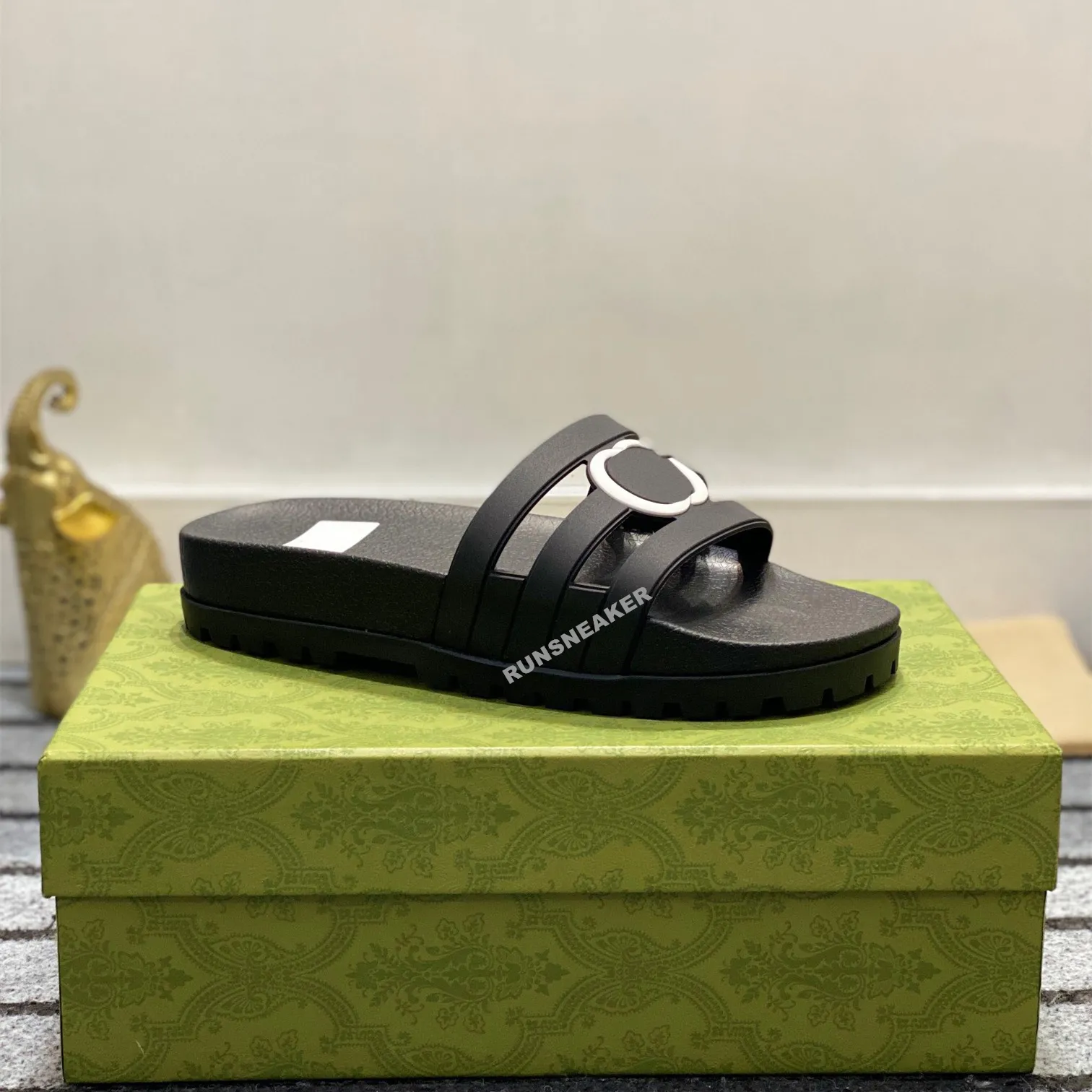 Men's floral slide sandals on sale