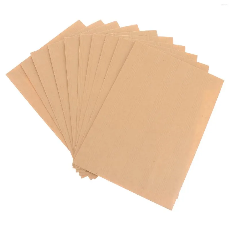 Papel de regalo Sobre de color liso Sobres reciclados para paquetes Bolsa marrón clásica de papel Kraft