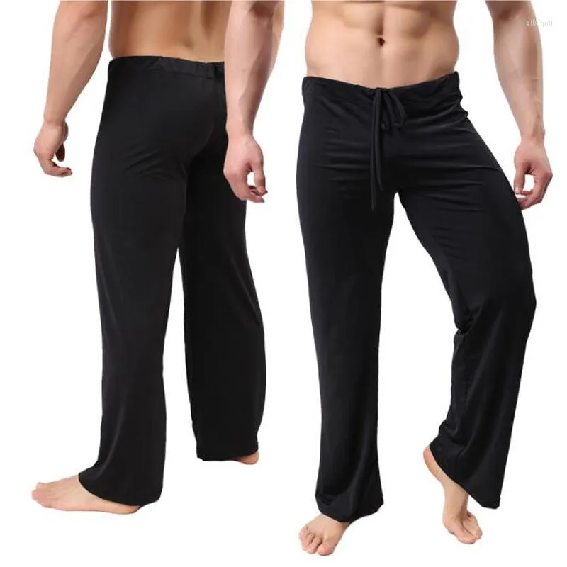 Mens Sleepwear Loungewear Mens Pajama Pants Low Waist Fashion Sexy ...