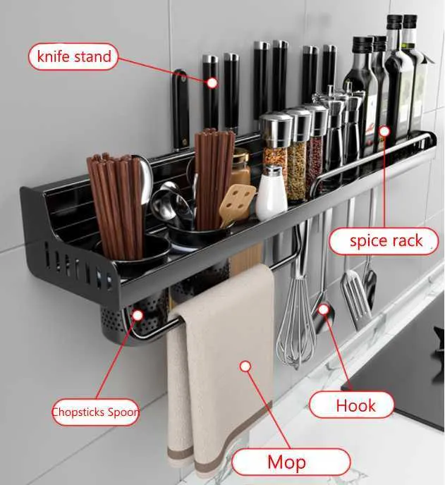 Aluminum spice rack sales