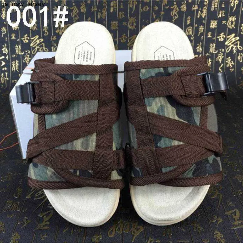 Slippers 2020 New Visvim Slippers Men Lovers Fashion Shoes Slippers Beach Hip-Hop Street Sandals Best Outdoor Slippers J230525