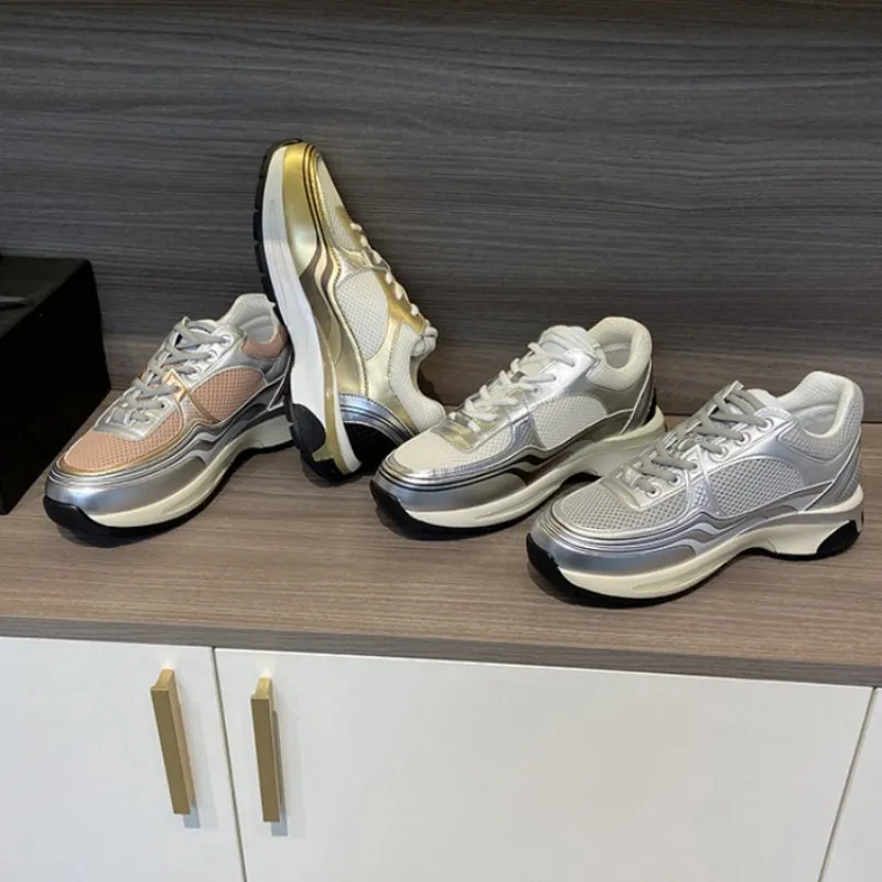 Metallic designer shoes sale