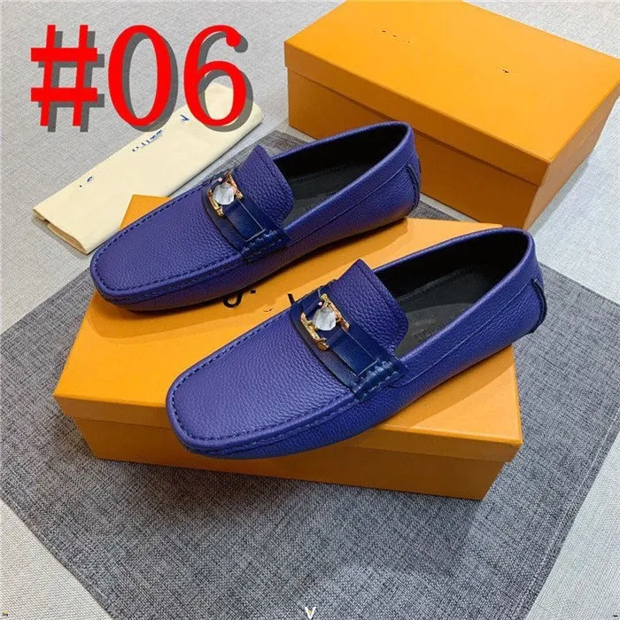 2023 Summer Luxurious Men Shoes Casual Luxury Brand Genuine Leather
