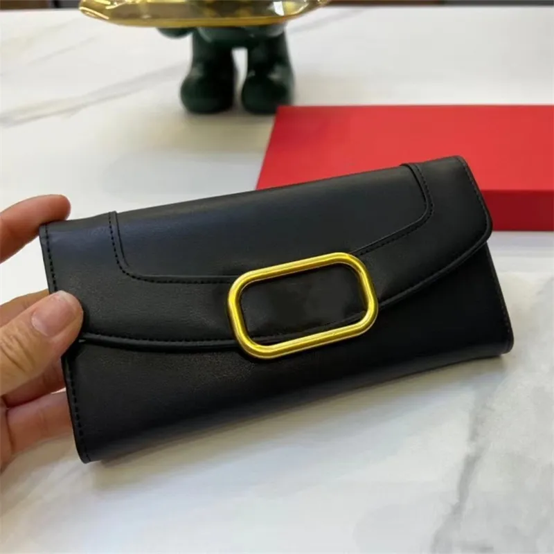 2023 Real Leather Wallet Card Holder Purse Designer Wallet Purs Purs Cardholder Woman Mens Plånböcker med dragkedja