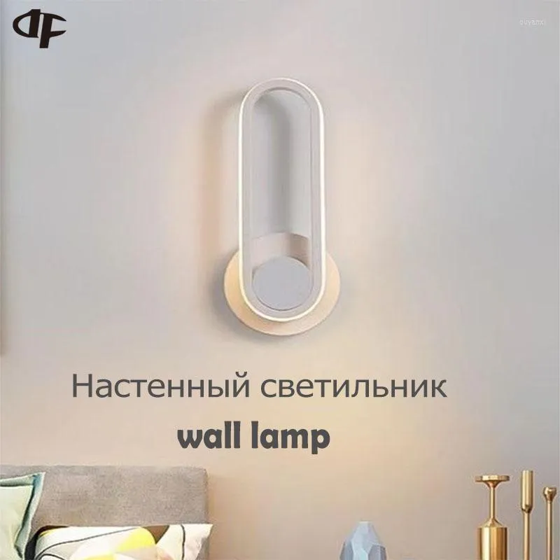 Appliques Murales Lampe Minimaliste Moderne Chambre Fond Rotatif Chevet Led Éclairage Décoratif Intérieur