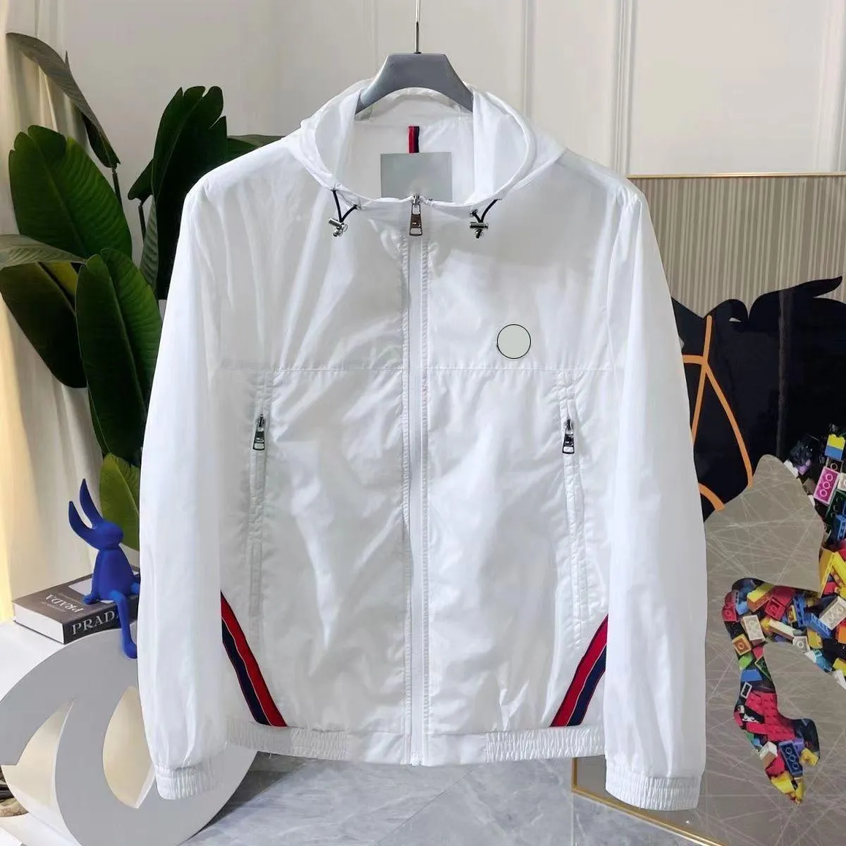 Mensjackor Moncleir Jacket Designer Coats Windbreaker Hooded Bomber Man Top Outwears Jackets Asian Size M-4XL 20