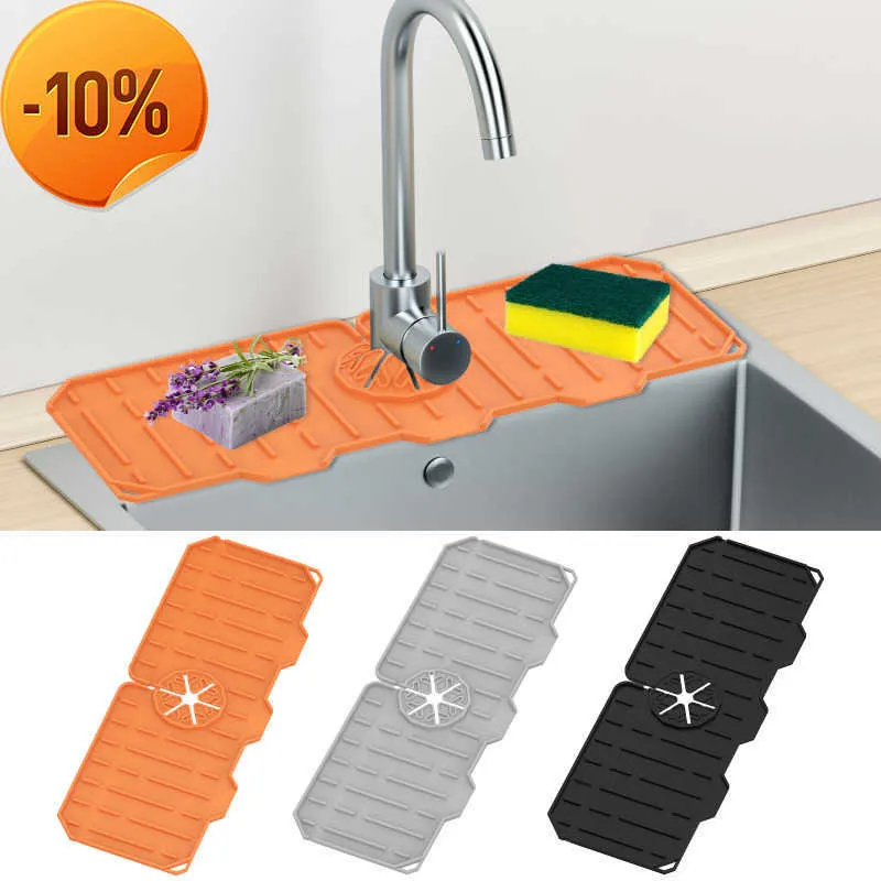 Lo Último En Alfombrilla De Silicona Para Grifo De Cocina Para Fregadero,  Escurridor De Esponja, Alfombrilla Plegable Para Fregadero, Alfombrilla  Protectora Para Encimera De Baño De 5,03 €