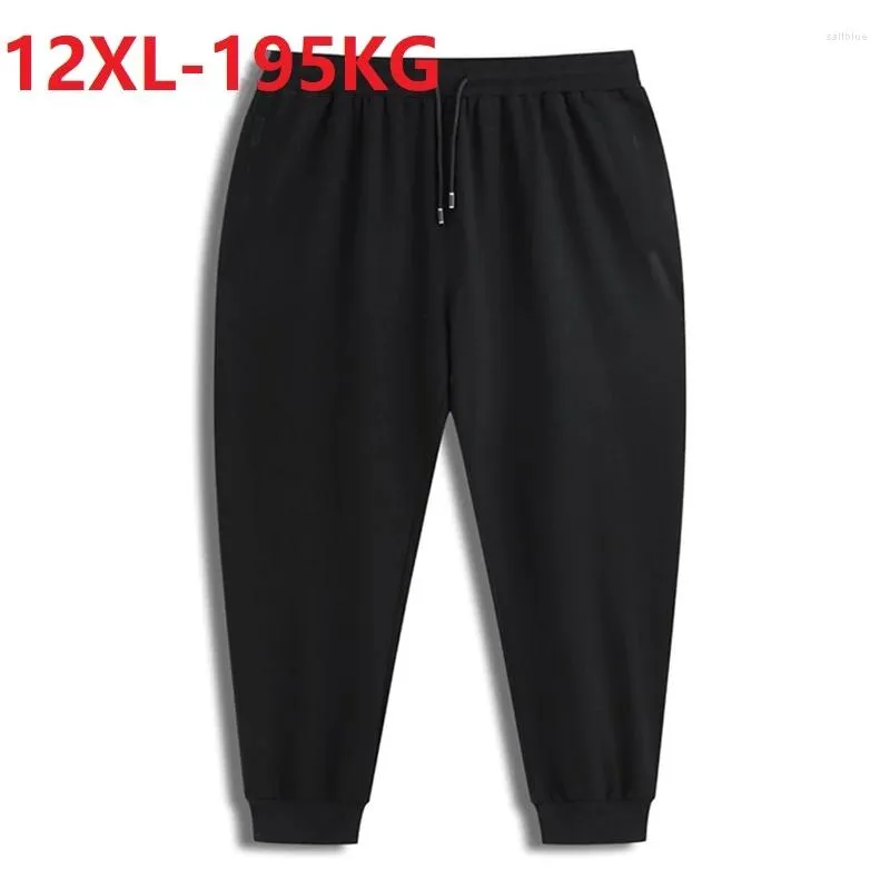 Herenbroek Autumn Summer Spring Men Sweatpants Plus Size 7xl 8xl 11xl 12xl Big Soprts Stretch Elasticiteit Los 200 kg 70