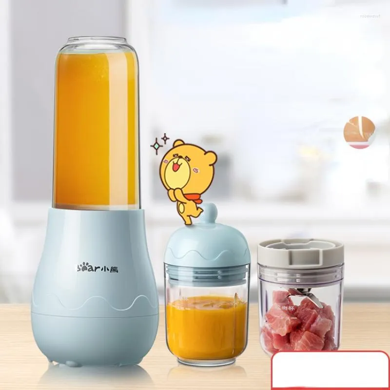Blender Bear Cooking Machine Multi-Functional Household Small Baby Food Milkshake Meat Grinding Juice Stirring Powder