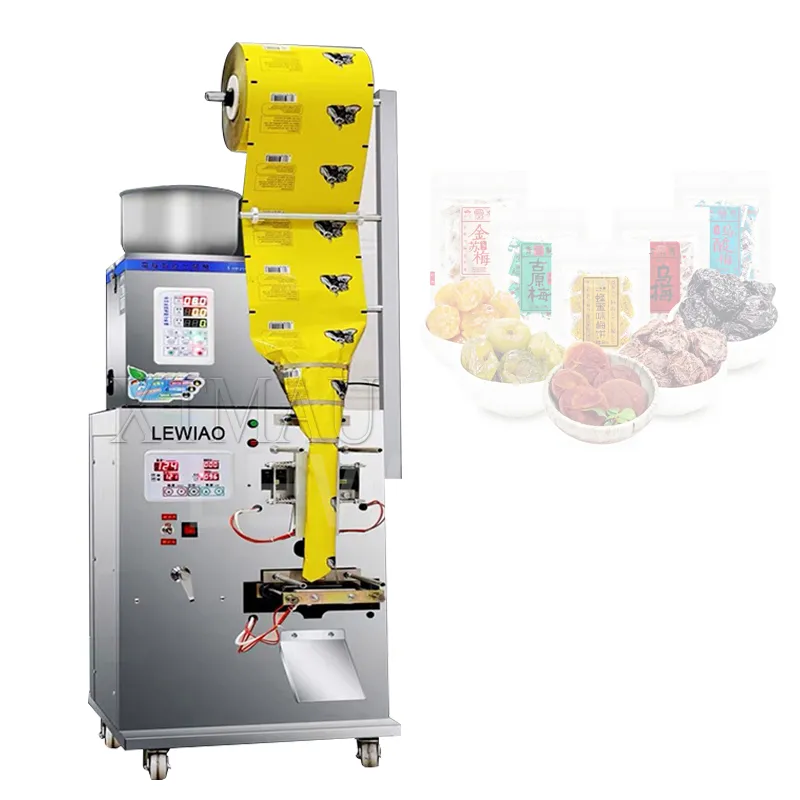 Granular Packaging Dried Fruits, Melon Seeds, Oatmeal, Raisins,Automatic Packing Machine