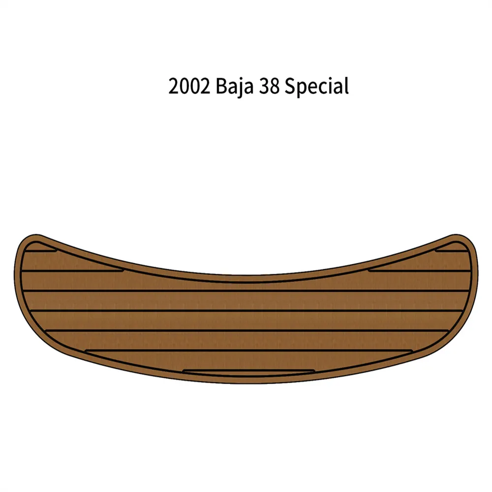 2002 Baja 38 Plataforma especial de natação Baço de tapete eva de piso de piso de teca de espuma