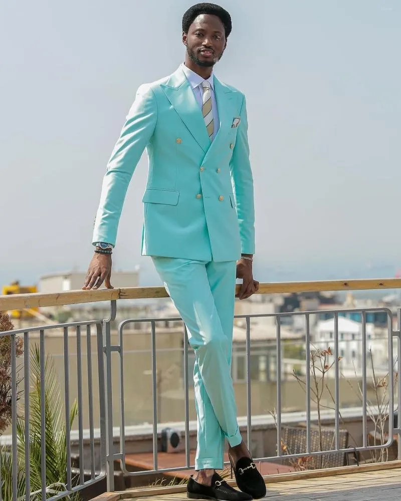 Traje verde menta top