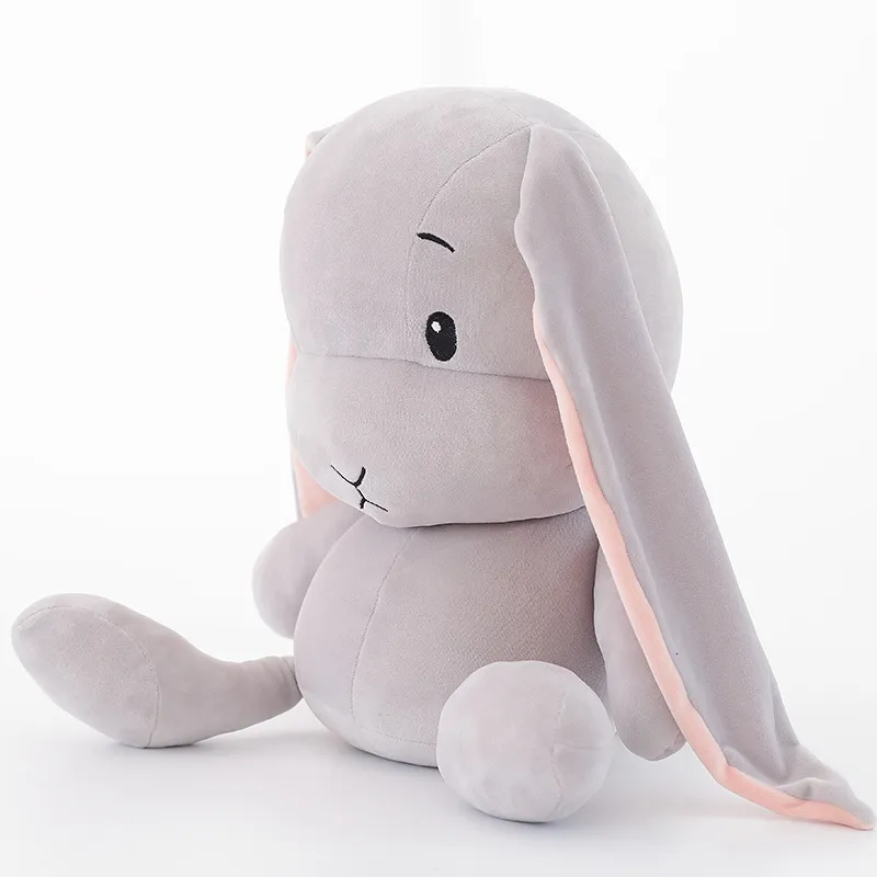 Dolls de pelúcia 25/50/65cm Cute Rabbit Plexhy Phyed Animal Rabbit Doll Beby Kids Toys Presente de aniversário Presente de Natal para Girl 230525