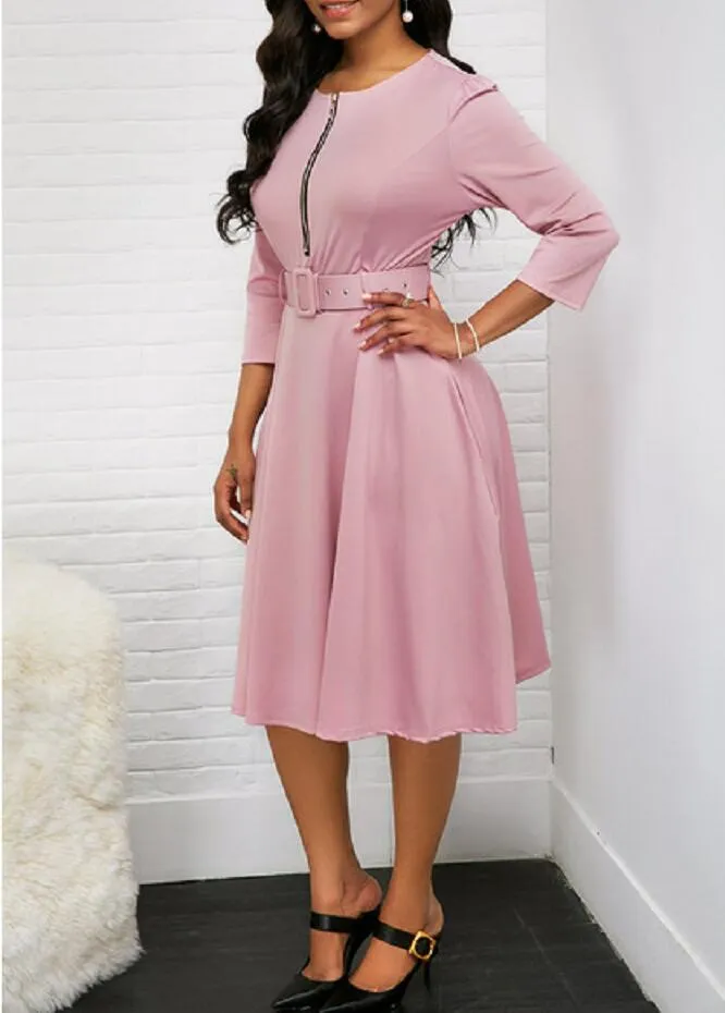 New Elegant  Ladies Casual Dresses For Women Ropa De Moda Para Mujer  Perfect For Fiesta And Occasions From Shunlifacai669, $34.45