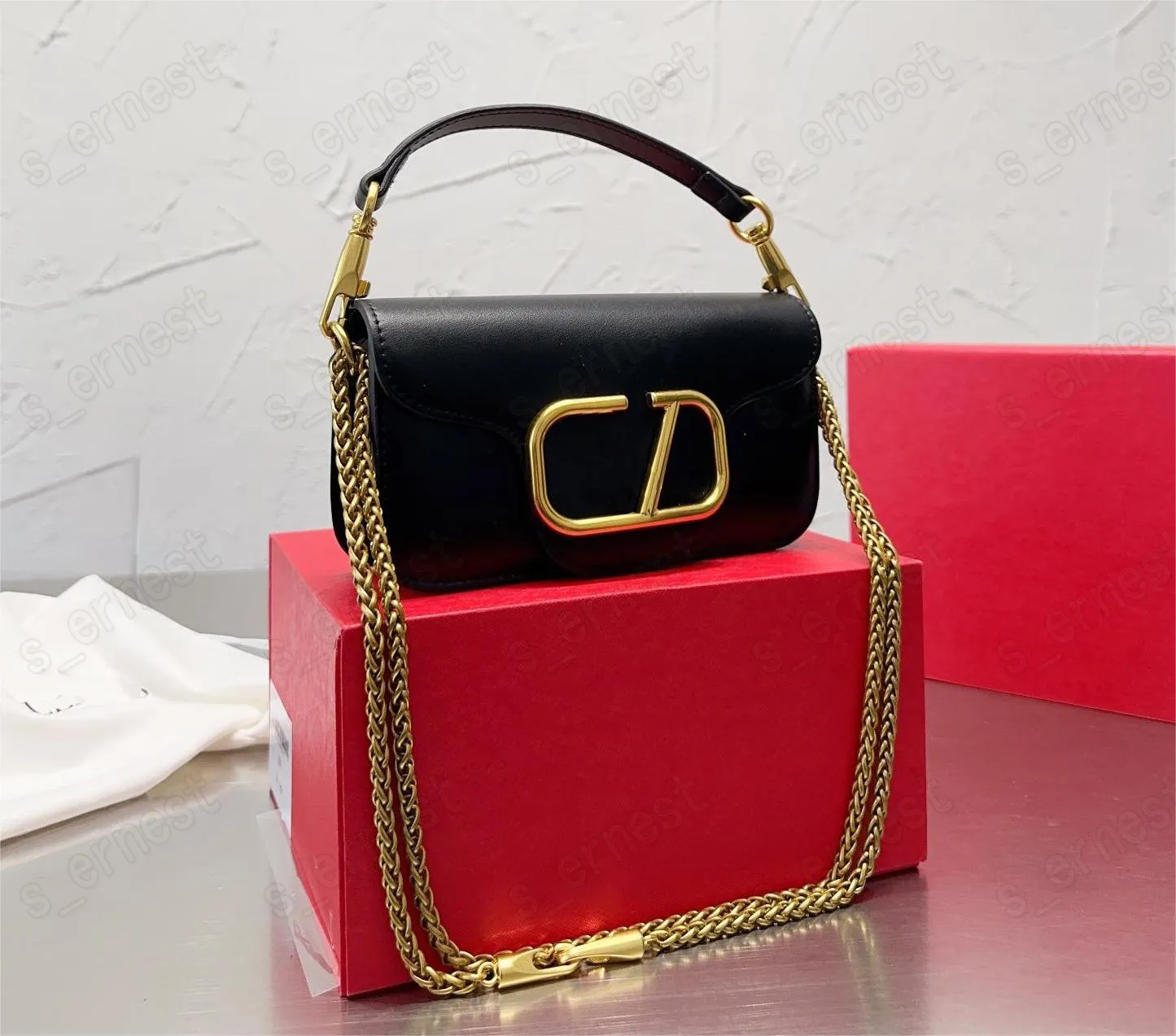 Marca de luxo Handbag 2023 saco de ombro de corrente feminino simples designer de couro de alta qualidade sacos de crossbody